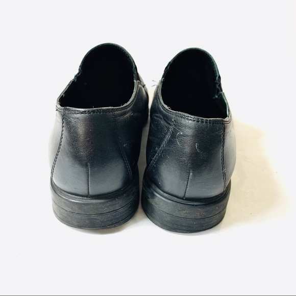 Cole Haan Mens Loafer Slip On Black Leather Size 8 - Picture 4 of 6